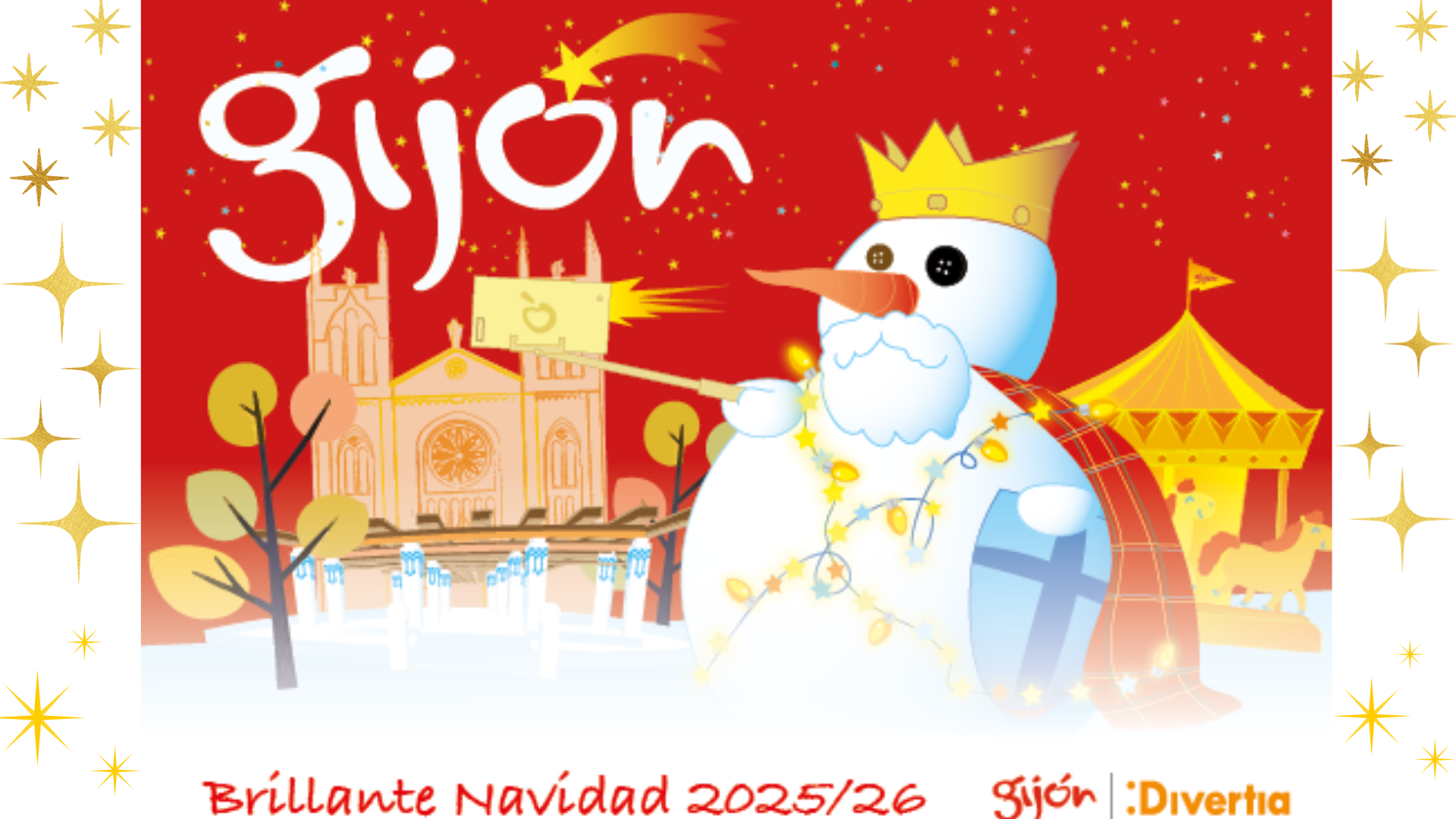 UNA NAVIDAD BRILLANTE OS ESPERA EN GIJÓN