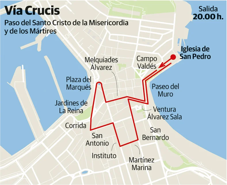 Procesión Vía Crucis