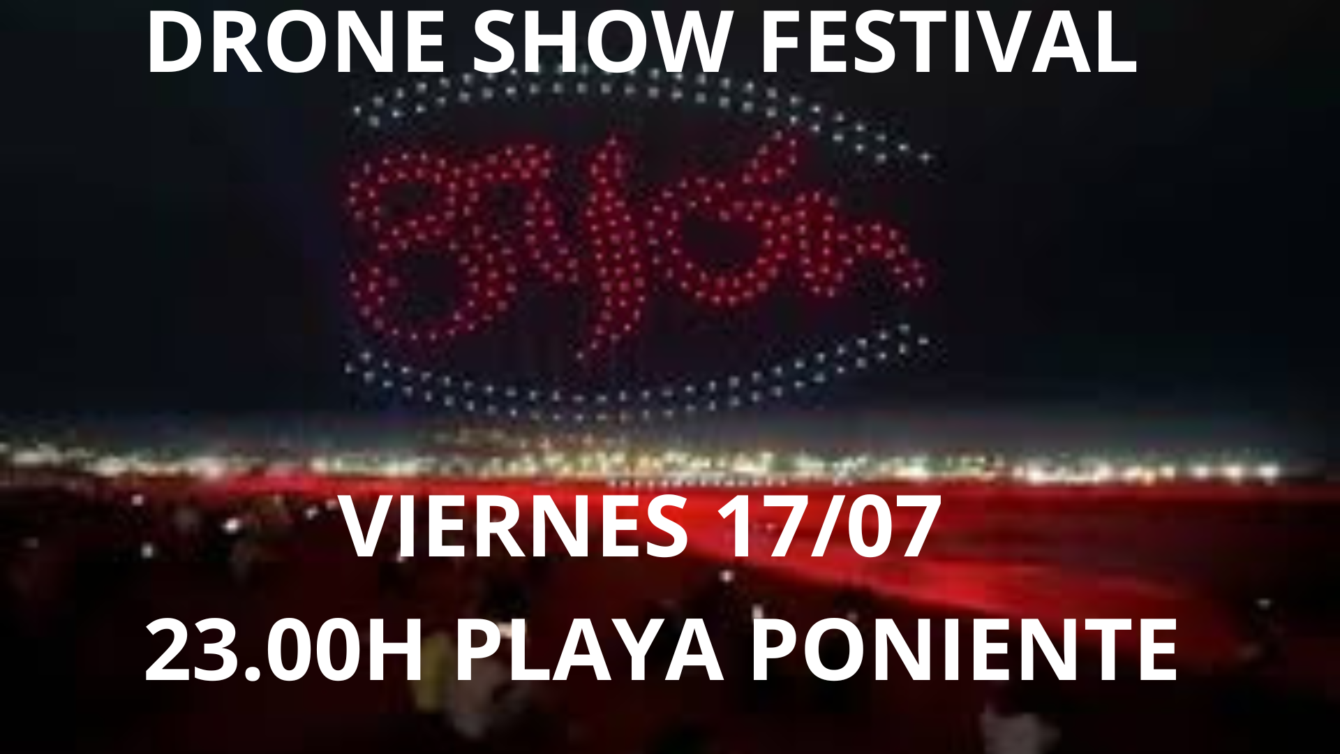 Drone Show Festival Gijón 2026