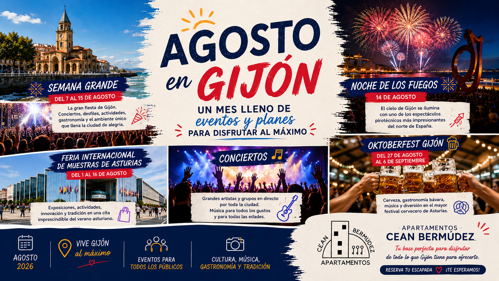 ¿QUE HACER EN AGOSTO EN GIJON?