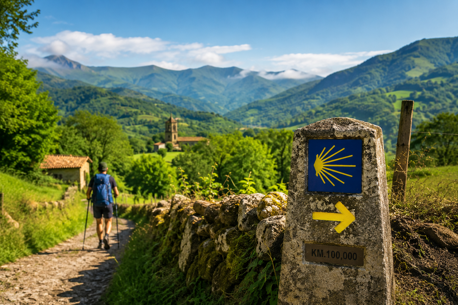 Verano en Asturias: el mejor aliado del peregrino